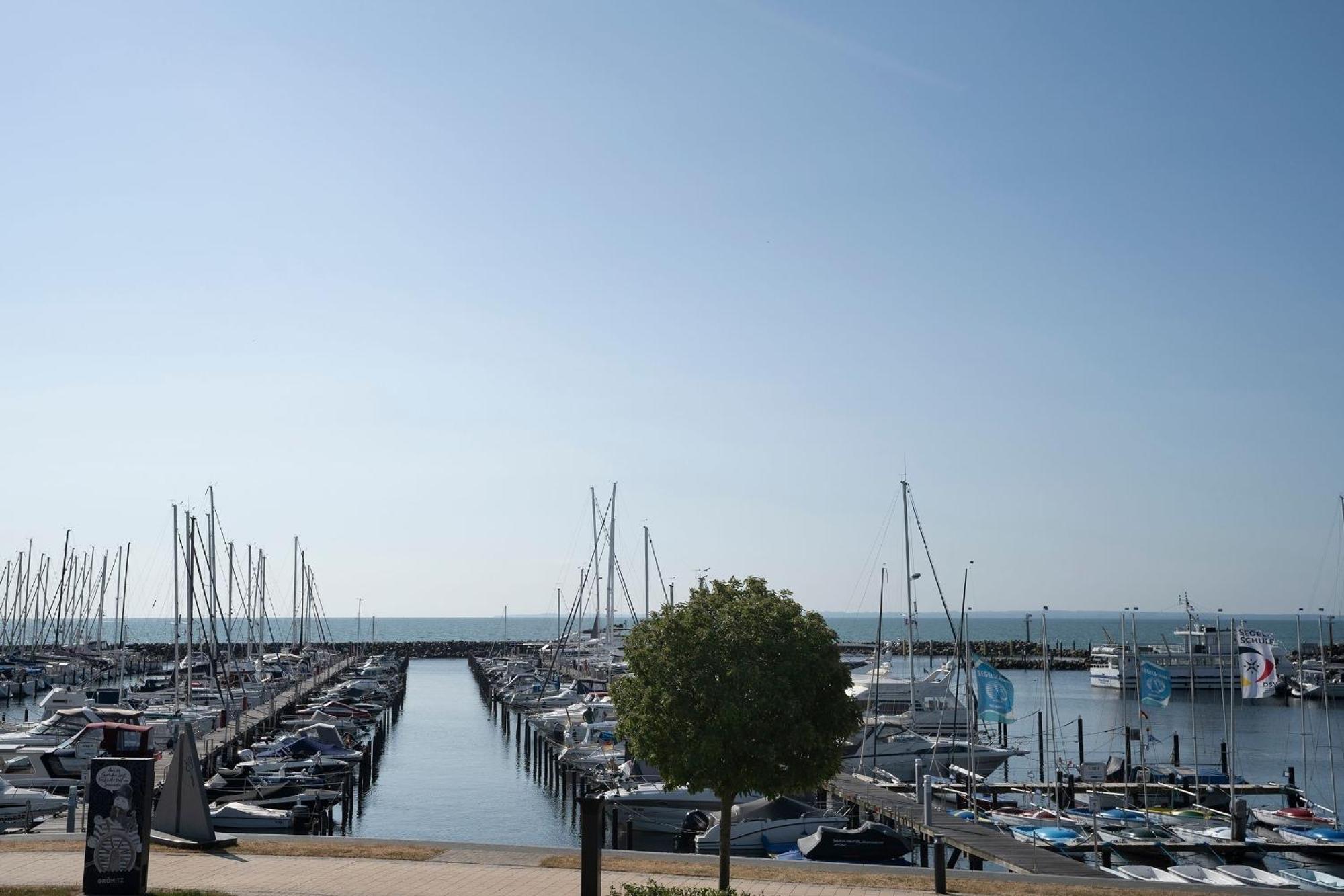 Yachthafen 6 Steuerbord Lägenhet Grömitz Exteriör bild